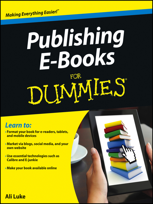 Title details for Publishing E-Books For Dummies by Ali Luke - Wait list